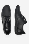 Polobotky Rieker L1719-00 Přírodní kůže (useň) - Lícová,Imitace kůže/-Ekologická kůže
