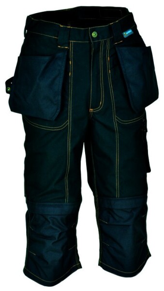 Pracovní kalhoty 3/4 Cofra GRONINGA černá velikost 54 (CAGRONINGA_05_54-B)