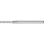 PFERD 21214183 frézovací kolík tvrdokov Špičatý kužel Délka 41 mm Vnější Ø 3 mm Pracovní délka 11 mm Ø hřídele 3 mm 1 ks