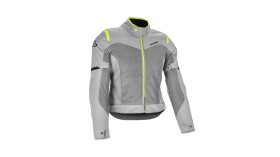 Bunda Acerbis Ramsey Vented 2,0 CE Lady šedá/žlutá šedá/žlutá L