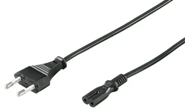 MicroConnect Power Cord EU C - C7 0.5m černá (PE030705)