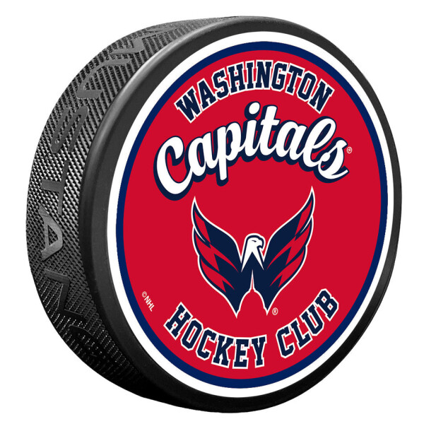 Mustang Puk Washington Capitals NHL Retro Script