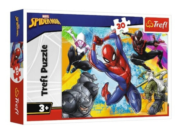 Puzzle Spider-Man: Barvy 30 dílků
