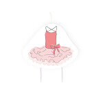 Dortová svíčka malá baletka 9 cm Amscan Dortová svíčka malá baletka 9 cm Amscan