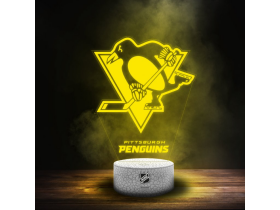 Great Branding Led Světlo Pittsburgh Penguins NHL