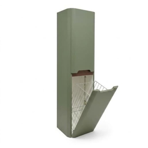 Vysoká skříňka SAT Fusion 40x149x33 cm eukalyptově zelená mat SATFUSIONV40EZK SATFUSIONV40EZK