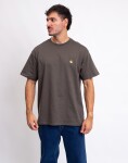Tričko Carhartt WIP S/S Chase T-Shirt Shungite/Gold
