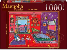 MAGNOLIA Puzzle Červená ložnice