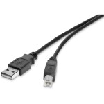 Delock USB 2.0 prodlužovací kabel plochý zahnutý [1x USB 2.0 zástrčka A - 1x USB 2.0 zásuvka A] 1.00 m černá oboustranně zapoji