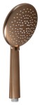 SAPHO - Ruční masážní sprcha, 5 režimů sprchování, silikon trysky, průměr 120, ABS/měď mat SK879PG