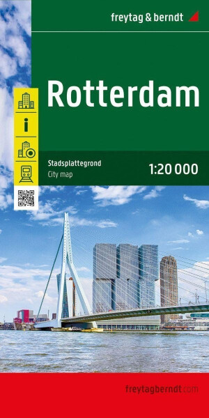 Rotterdam 1:20 000 / plán města