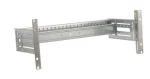 EFB nosič DIN lišty pro 19" rozvaděč / Nosič DIN lišty / 4U / šířka 435 mm / stříbrná (53719.1V2)