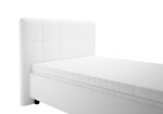 BLANÁŘ NÁBYTEK, a.s. Blanář čalouněná postel KELLY vč. roštů - bílá ROZMĚR: 90 x 200 cm