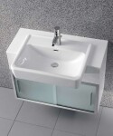 Laufen - Pro Umyvadlo polozápustné, 56x44 cm, 1 otvor pro baterii, bílá H8129610001041