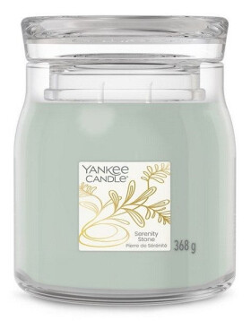 Svíčka YC Signature sklo střední 2knoty Little Luxuries/Serenity Stone