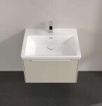 VILLEROY & BOCH - Subway 3.0 Umyvadlová skříňka, 62x43x48 cm, 1 zásuvka, Cashmere Grey C57502VN