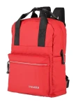 Travelite Basics Canvas Backpack Red 11 L TRAVELITE-96319-10