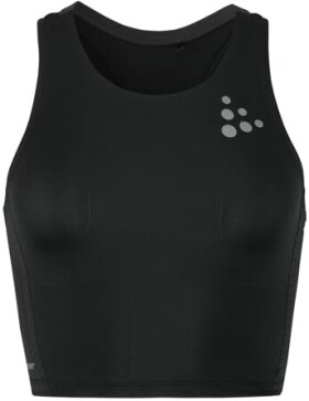 Běžecký top CRAFT PRO Hypervent Cropped 2 - černá Velikost textilu: M