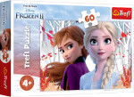 TREFL Puzzle Frozen Kouzelný svět Anny Elsy 60 dílků