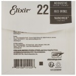 Elixir Nanoweb 80/20 Bronze Single .022"