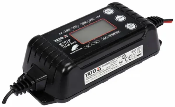 YATO YT-83003 / Nabíječka baterií / LCD / 12V / 2-15A / až 200 Ah (YT-83003)