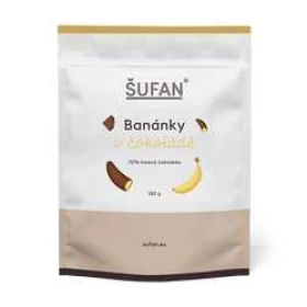 Šufan Banánky v 70% čokoládě 180g