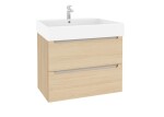 Koupelnová skříňka s umyvadlem Naturel Stilla 80x60x45 cm dub vincenza mat STILLADV08057U2 STILLADV08057U2