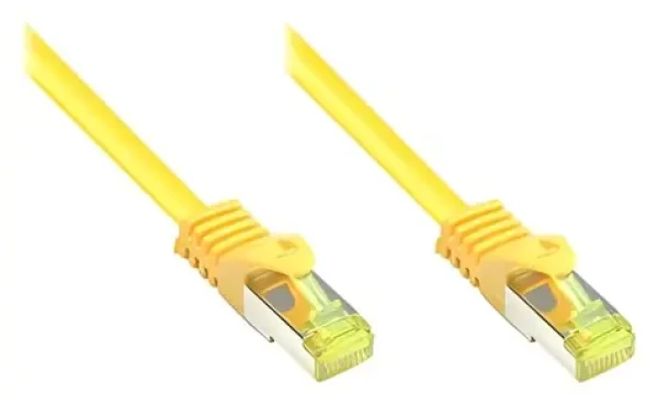 Good Connections žlutá / Patch kabel / Cat.7 / S/FTP / RJ-45 / 0,5 m (8070R-005Y)