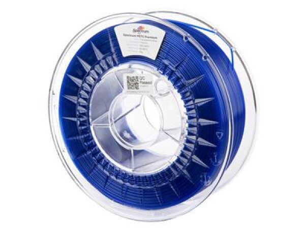 Filament Spectrum Premium PET-G 1.75mm TRANSPARENT BLUE 1kg