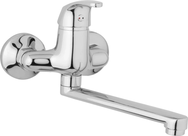 JB Sanitary Nástěnná dřezová a umyvadlová baterie SLIM, rozteč 100 mm, ramínko 300 mm A10 30 10