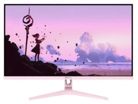 31.5" Arozzi Nova růžová / Monitor / IPS / QHD / 180Hz / 1ms / HDMI+DP / VESA (AZ-NO-32T2K180-PNK)