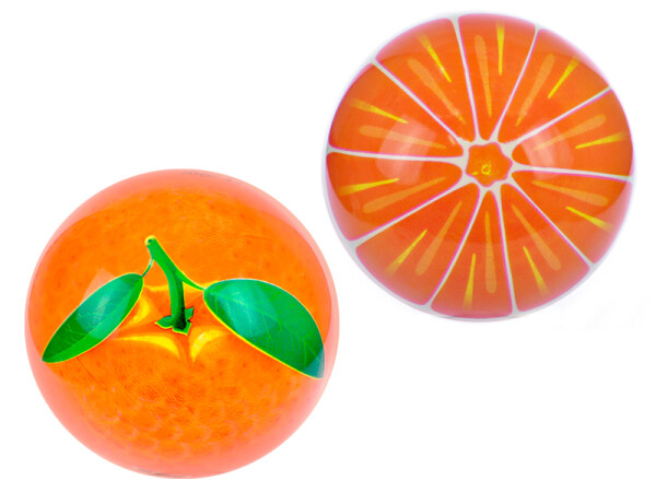 Míč 23cm pomeranč 10m+ v síťce