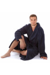 Pánský župan Athena 2116 Tmavě modrá - Vestis tmavě modrá XL