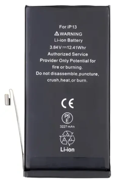 Baterie pro iPhone 13 3232mAh Li-Ion (Bulk) / Náhradní baterie / Apple kompatibilní (8596311166952)