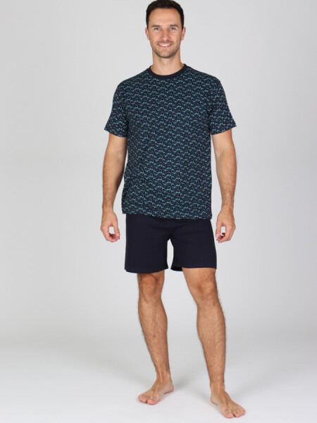 EVONA a.s. Pánské krátké pyžamo P RAVI - P RAVI XXL