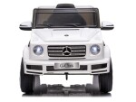 Mamido Dětské elektrické autíčko Mercedes G500 bílé