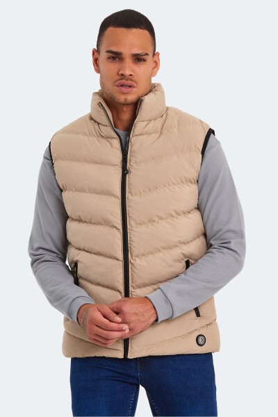 Slazenger Men's Vest Stone Gray