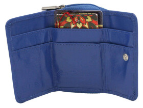 *Dočasná kategorie Dámská kožená peněženka PTN RD 210 MCL modrá jedna velikost