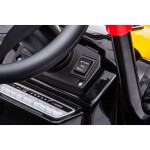 Mamido Dětský elektrický traktor s lopatou žlutý