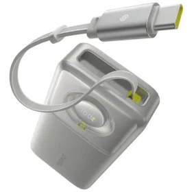 Baseus Free2Pull 20000mAh 65W s kabelem USB-C šedá / Powerbanka / 2xUSB-C (P10073700843-00)
