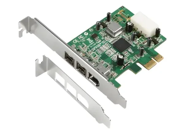 Dawicontrol DC-FW800 / Řadič FireWire 800 / PCIe x1 / 3 porty / TI XIO2213B (DC-FW800 PCIe Blister)