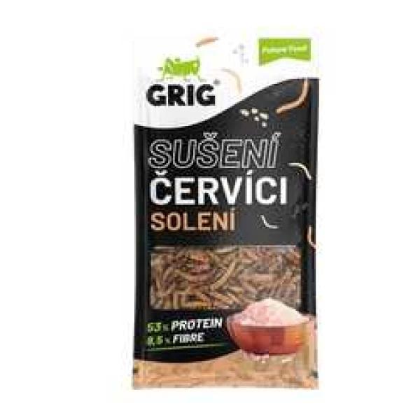 Grig Sušení červíci sůl 13 g