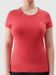 Dámské triko slim 4F - červené Velikost: XS