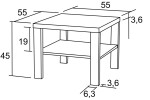 BRADOP Konferenční stůl Lubko K116