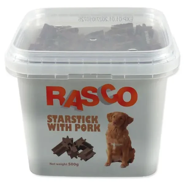 Rasco Tyčinky ve tvaru hvězdy 2,5 cm / Pochoutka pro psy / 500 g (4904-65346)
