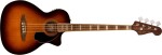 Fender Kingman Bass, Walnut Fingerboard, Black Pickguard, Shaded Edge