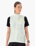 Běžecká vesta Compressport Hurricane Windproof Vest v2 W - Sugar/Ice Print Velikost textilu: S