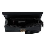 Elegantní dámská společenská, crossbody kabelka Juno, černá