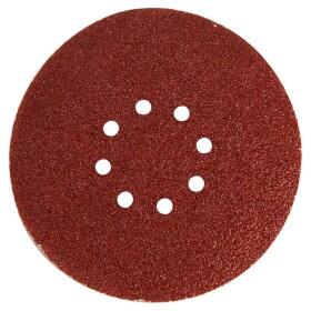 Brusný výsek na suchý zip, 225mm, P220, 8 otvorů, bal. 5ks, BURLEY