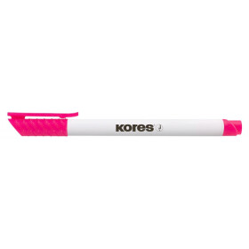 Popisovač na bílé tabule KORES K-Marker Whiteboard tenký růžový